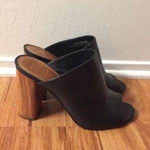 Tory Burch Peep-toe Mules